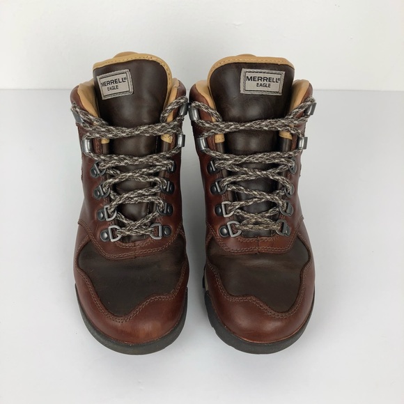 merrell leather hiking boots women's